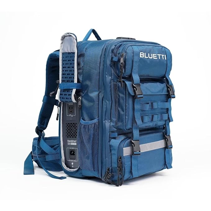 BLUETTI Handsfree 1 300W Portable Power Station with 42L Backpack & 268.8Wh LiFePO4 Battery