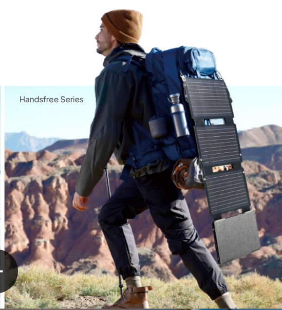 BLUETTI Handsfree 1 300W Portable Power Station with 42L Backpack & 268.8Wh LiFePO4 Battery