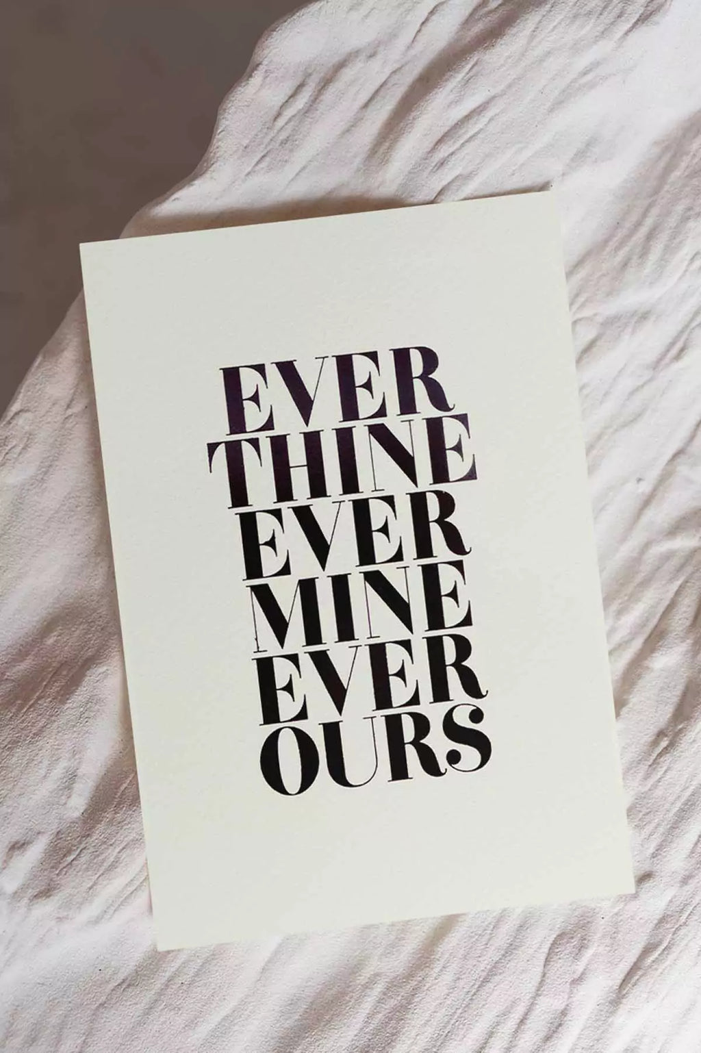 Ever Ours
